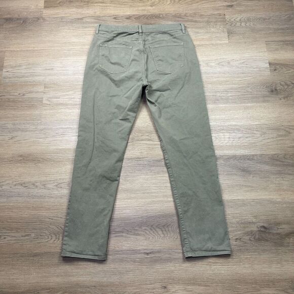 Flint Tinder Pants Mens 33x30 Green 365 HB Athletic Tapered Fit Stretch - Picture 8 of 12